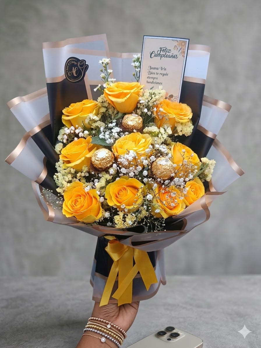 Bouquet de Rosas Amarillas