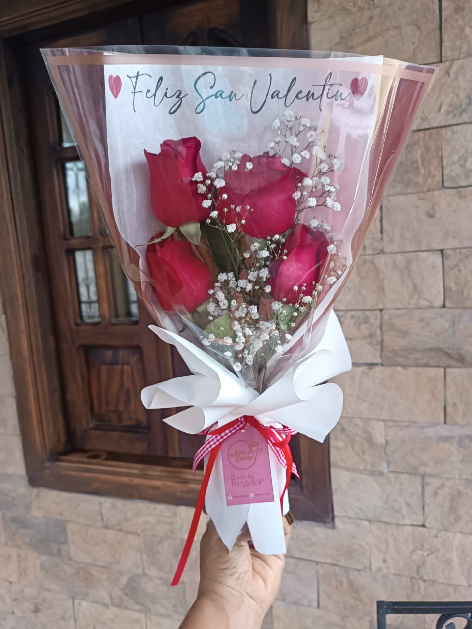 Bouquet - Letrero de San Valentín