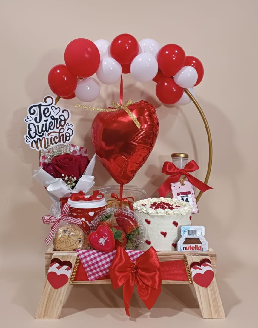 Desayuno - Bandeja decorada