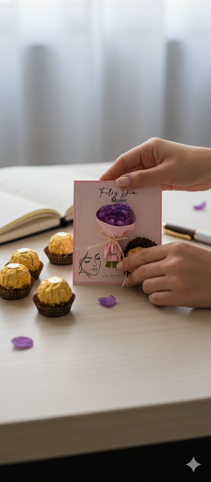 Suvenir día de la mujer